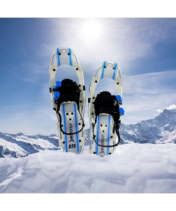 CIASPOLE  DA NEVE ALLUMINIO TREKKING ALPINISMO K2
